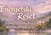 Reiki retreat – Energetski reset – Fužine – 05. do 07.06.2026.